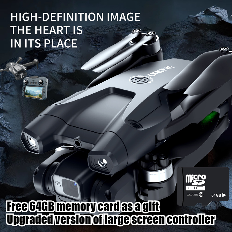 Drone Camera Wide Angle - 2024newlarge kontrol layar D15 // D600