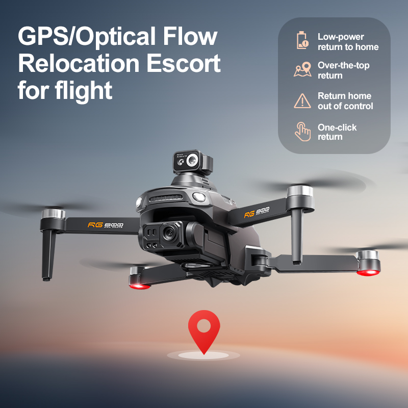 Drone RG800 MAX GPS Profesiona - Drone Camera Professional ulasan dan harga
