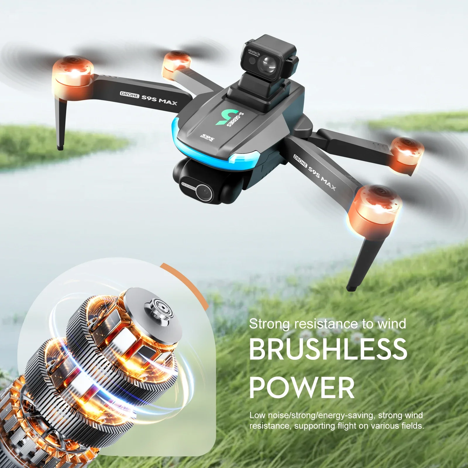 Drone MINI S9S MAX Baru 4K 2 S - Drone Camera Night Vision ulasan dan harga