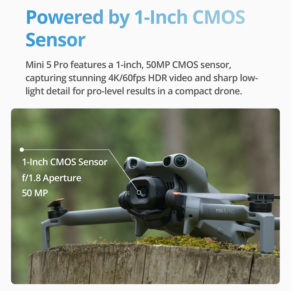 Drone DJI Mini 5 Pro Ultraligh - Drone Camera Vlog ulasan dan harga