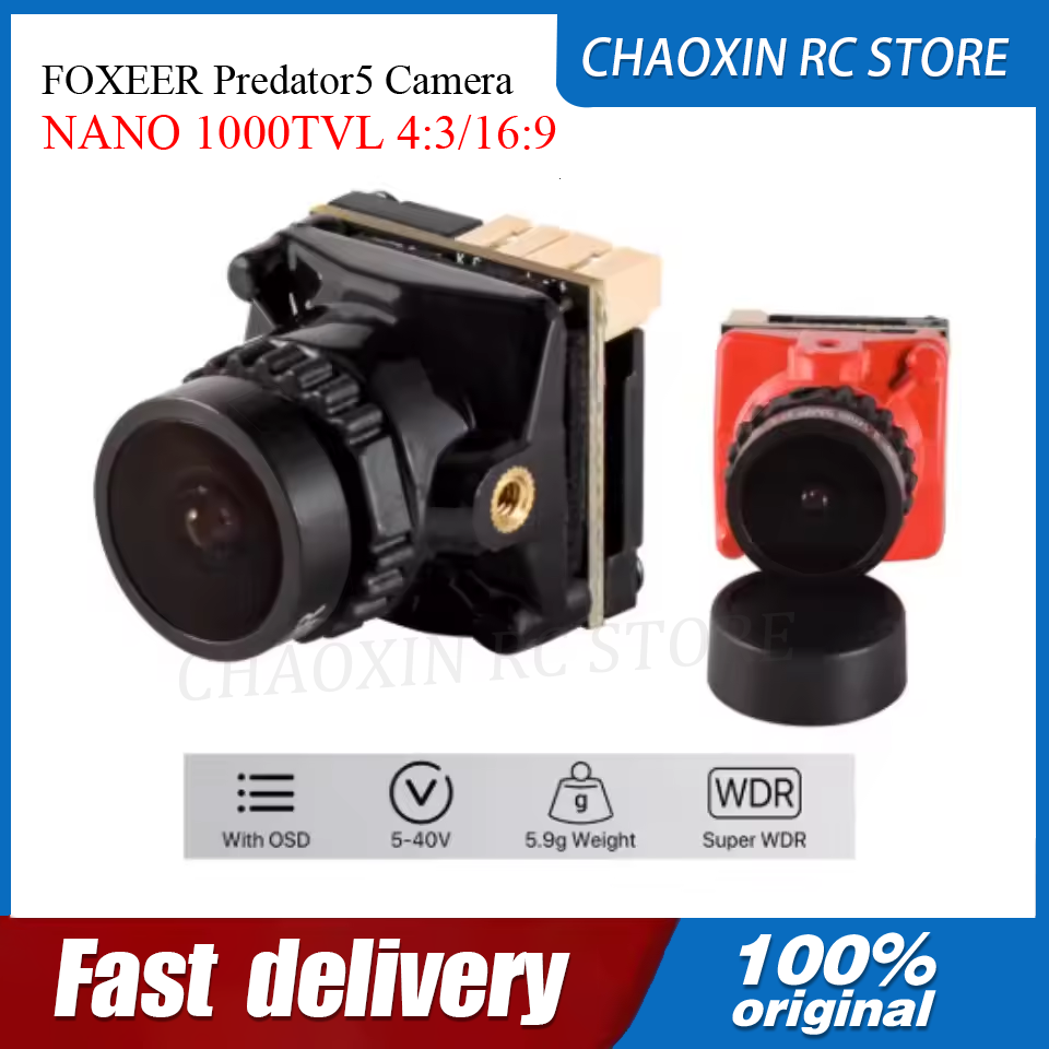 Kamera FOXEER Predator5 NANO 1 - Drone Camera Lens ulasan dan harga