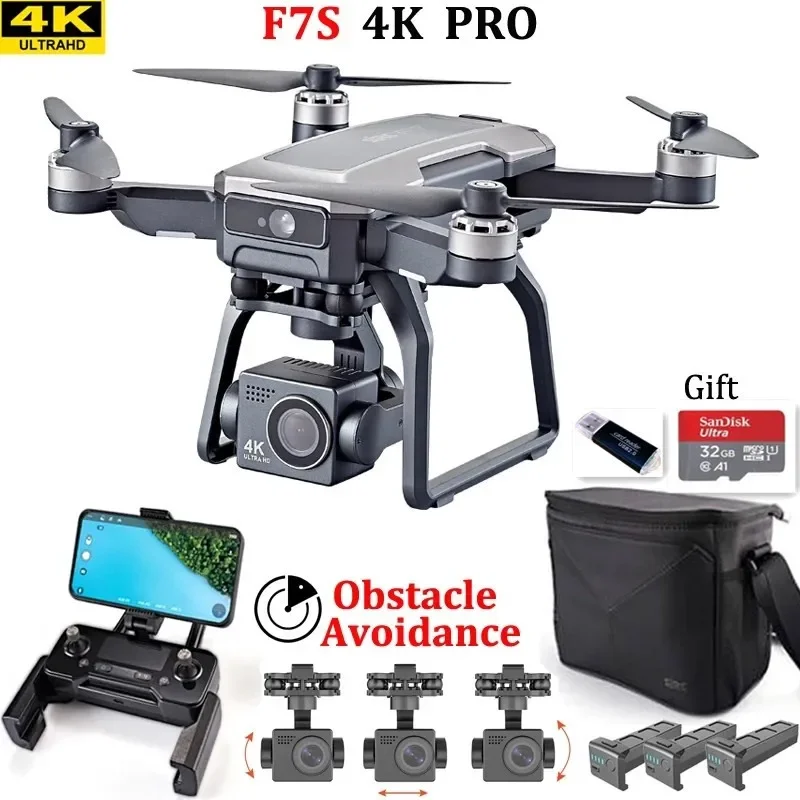 SJRC F7s 4K PRO Drone 4K tabur - Drone Camera With Gimbal ulasan dan harga