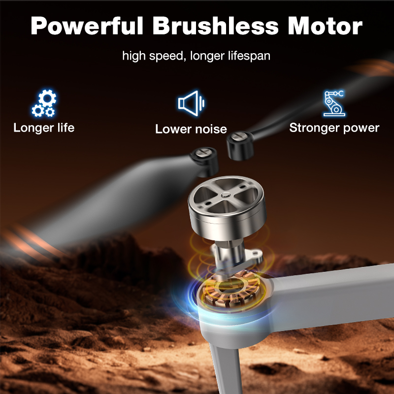 Drone Baru L017 Pro Brushless  - Drone Camera Mount ulasan dan harga