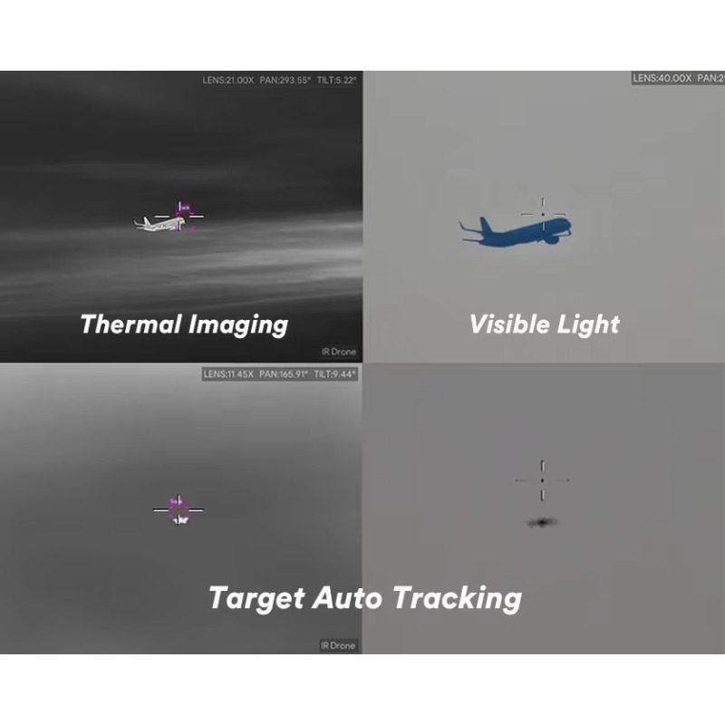 Sistem Kamera CCTV PTZ Pemanta - Drone Camera Thermal ulasan dan harga