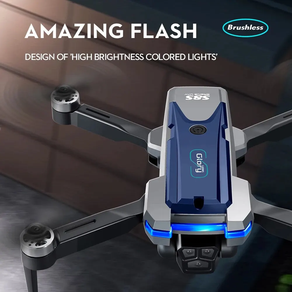 S8S Drone lipat 5G Wifi 8K HD, - Drone Camera Mount ulasan dan harga